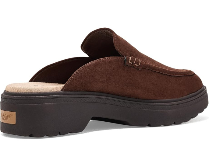Dr. Scholl's мюли Bring It Clog на платформе черные