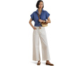 Рубашка Lauren Ralph Lauren Petite из льна с коротким рукавом