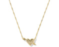 Подвеска Kendra Scott Ari Heart Arrow в виде сердца из розового золота