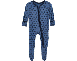Kickee Pants Kids комбинезон для младенцев с двухсторонней молнией и мягкой подкладкой