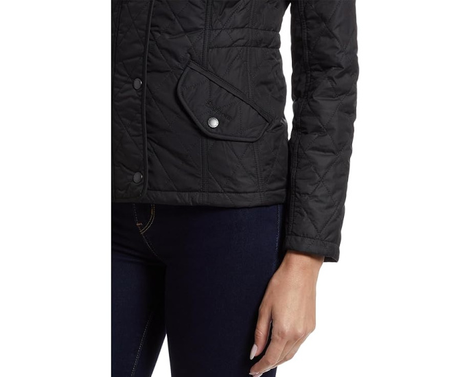 Стеганая куртка Millfire Quilt с отстегивающимся капюшоном от Barbour