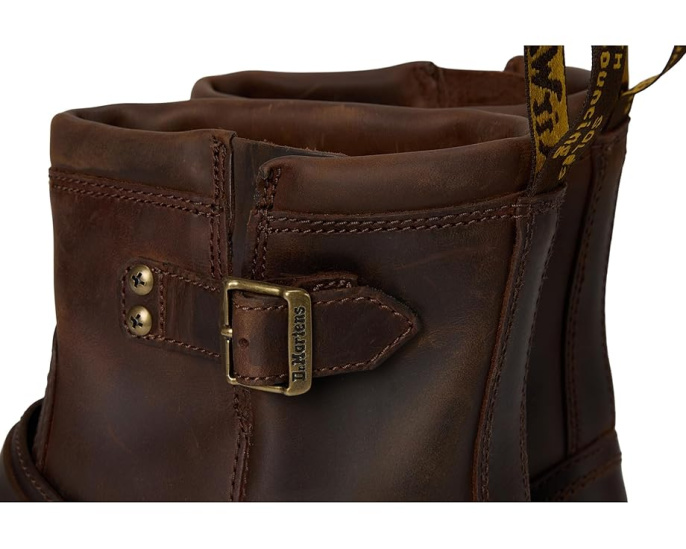 Ботинки Dr. Martens Anistone Harness в байкерском стиле