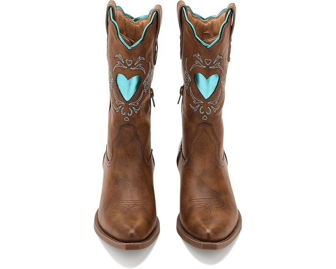 Ботинки FRYE AND CO. Kids Iyla Heart Deco с сердцем
