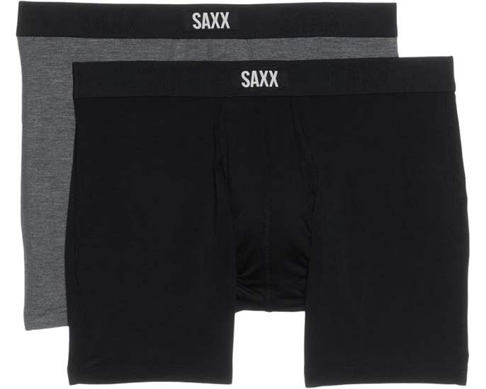 2 пары боксеров SAXX UNDERWEAR Vibe Xtra Super Soft с технологией BallPark Pouch