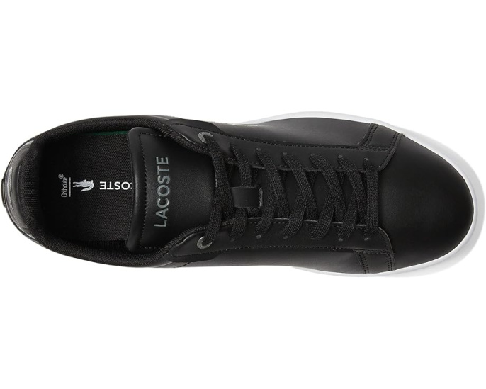 Кроссовки Lacoste Carnaby Pro из кожи и полиуретана с плоской платформой