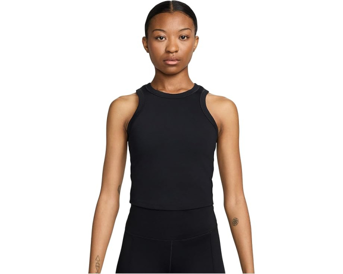 Nike One Fitted Dri-FIT укороченный топ с лямками