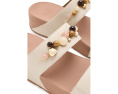 Шлепанцы FitFlop Lulu Beaded Slides с бисером черного цвета