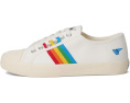 Кроссовки Gola Coaster Rainbow из парусины с резиновым носком