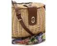 Корзина Patricia Nash Duronia Basket с шарфом Французские гортензии