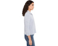 NIC+ZOE NZT Elbow Sleeve Spacedye Polo