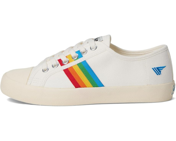 Кроссовки Gola Coaster Rainbow из парусины с резиновым носком