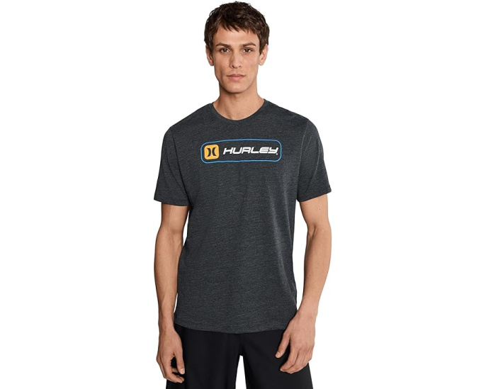 Футболка Hurley Inlined Slub Short Sleeve с коротким рукавом