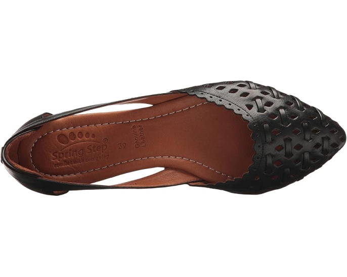 Балетки Delorse из плетеной кожи от Spring Step