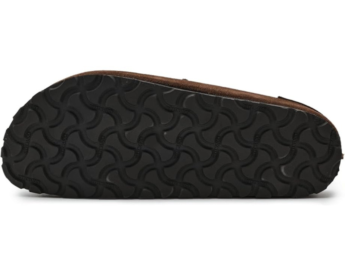 Клоги Birkenstock Naples из замши с пробковой стелькой