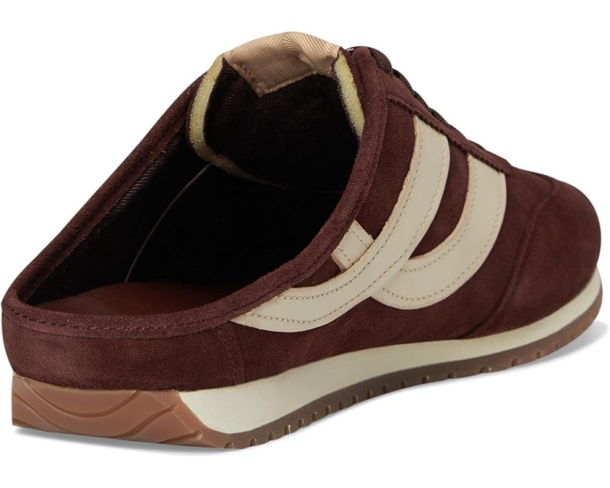 Мюли Vince Oasis Runner Mule из замши с рисунком под волны