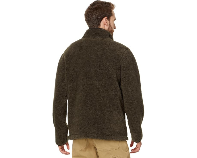 Худи Carhartt Loose Fit Fleece с флисом и четвертной молнией