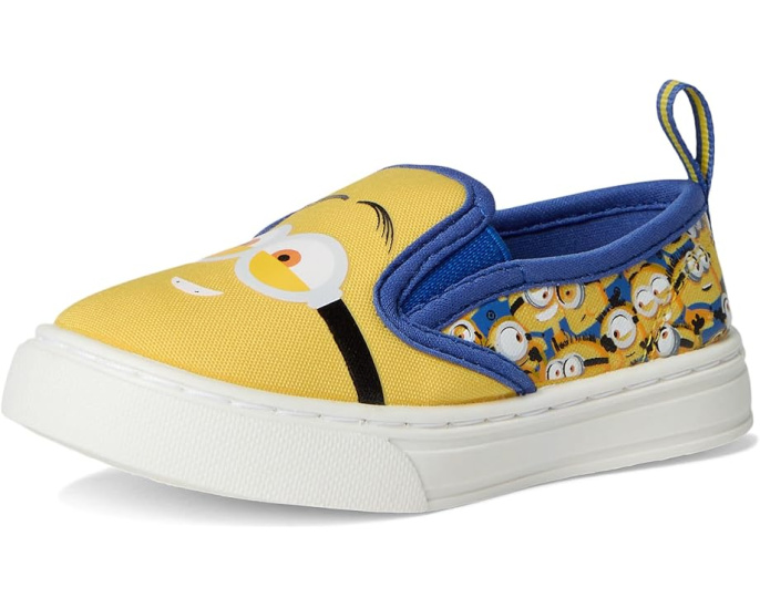 Слипоны Josmo Minions из хлопка для малышей с круглым носком