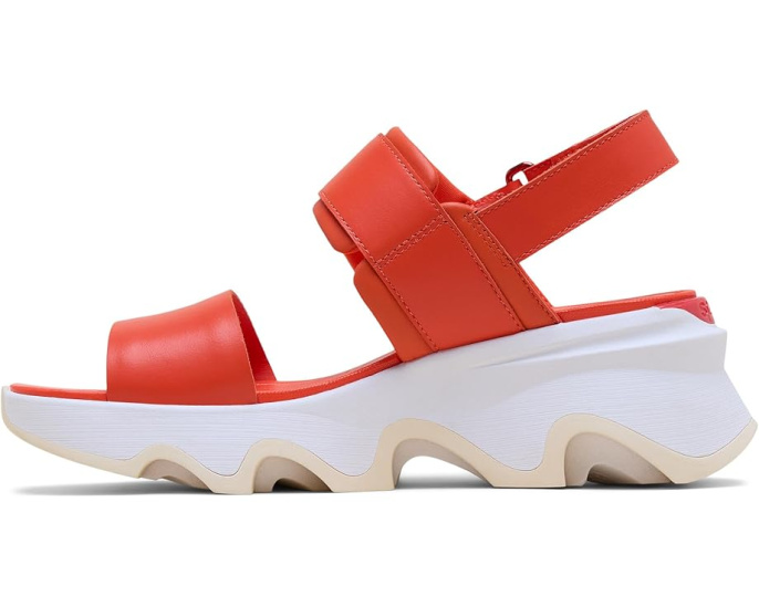 SOREL Kinetic Impact Wedge кроссовки-клин из замши и кожи