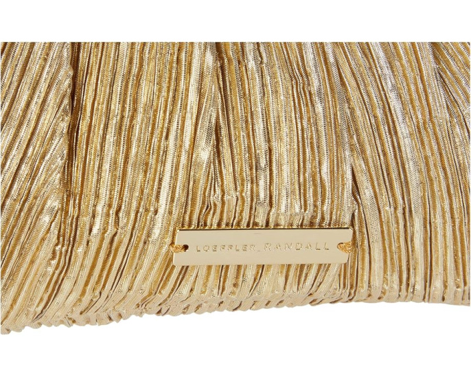 Клатч Loeffler Randall Rayne Pleated Frame Clutch с бантом