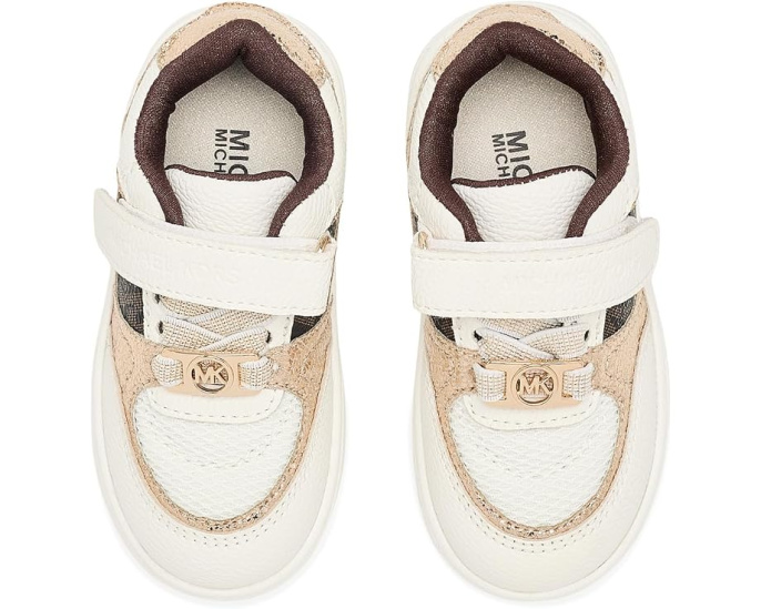 Кроссовки Jem Clarke для малышей с белым цветом MICHAEL Michael Kors