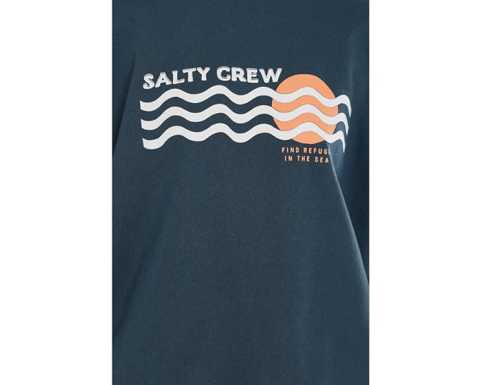 Свитшот Salty Crew Boat Legs с принтом на груди