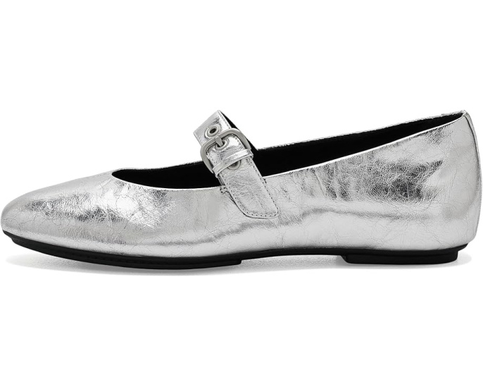 FitFlop Delicato Metallic Mary Janes на плоском ходу