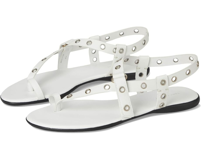 Сандалии Tory Burch Eyelet Toe Ring с кольцом на пальце