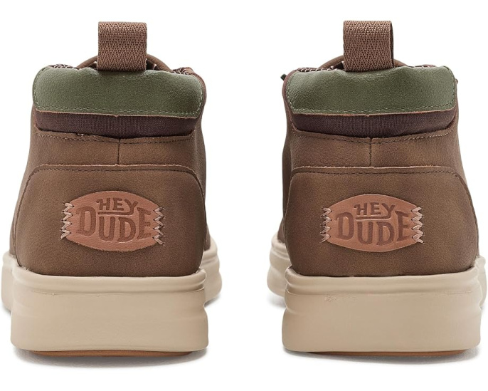 Кроссовки Hey Dude Paul Pro Mid Classic без шнуровки