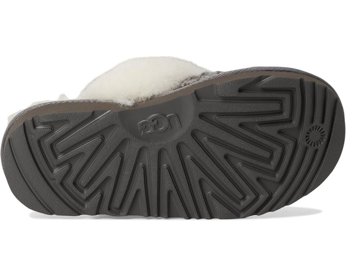 Детские тапочки UGG Kids Cozy II Knit с подкладкой UGGplush
