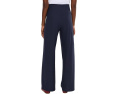 Washable Stretch Crepe High Waisted Pants