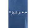 Hurley Midnight Palm Топ без рукавов с расслабленным кроем и принтом
