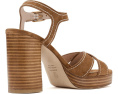 Туфли Dayna Saddle Platform Stuart Weitzman на платформе и каблуке