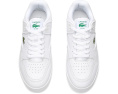 Кожаные кроссовки Courtcage Set Lacoste с перфорированным верхом