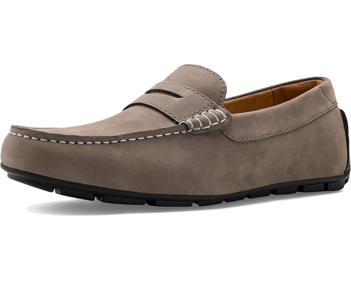 Florsheim водительки Motor Smooth Moc Toe Penny с подошвой для вождения