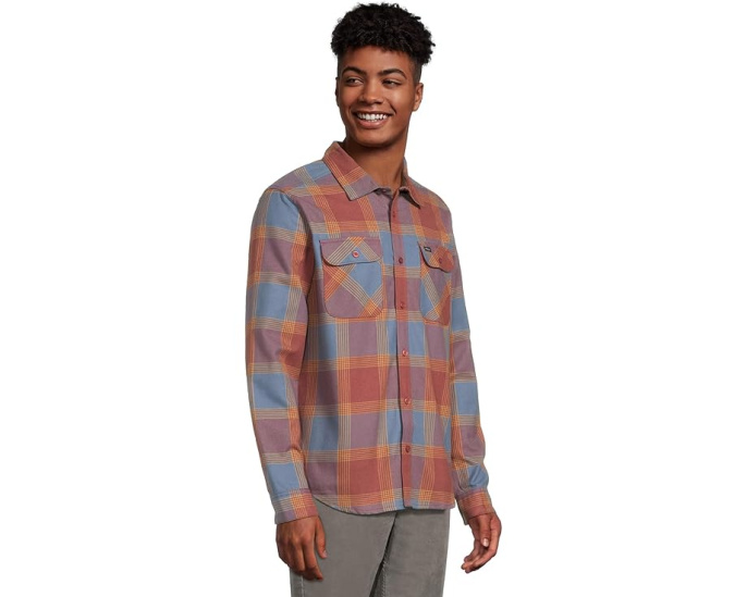 Рубашка RVCA Thatll Work Flannel Long Sleeve с длинным рукавом