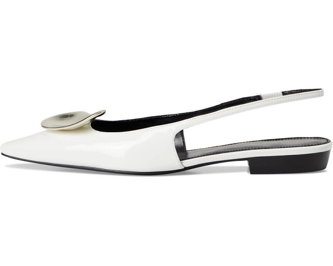 Босоножки Patos Slingback от Tory Burch на квадратном каблуке
