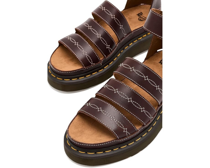 Сандалии Clarissa II Quad Rodeo от Dr. Martens с тремя ремешками