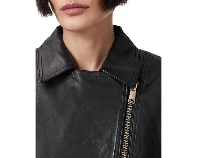 Куртка косуха Vela Biker из кожи ягненка AllSaints