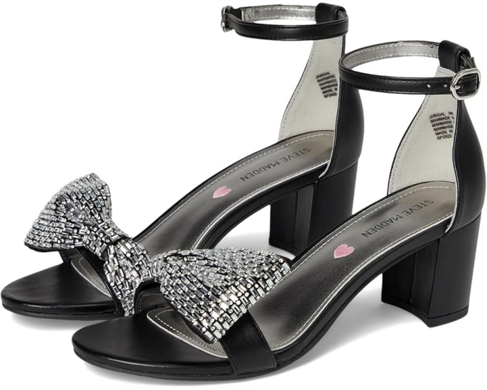 Детские сандалии Steve Madden Kids Abigal на низком каблуке с бантом