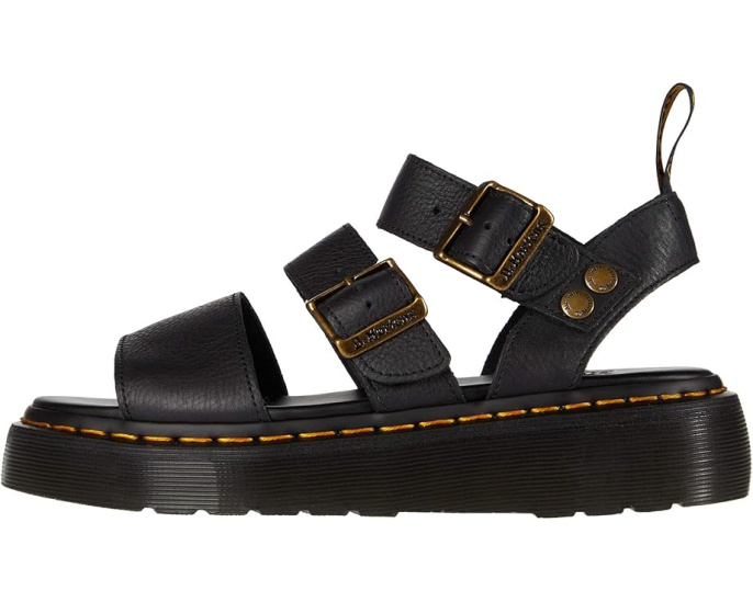 Сандалии-гладиаторы Dr. Martens Gryphon на платформе с кожаным верхом