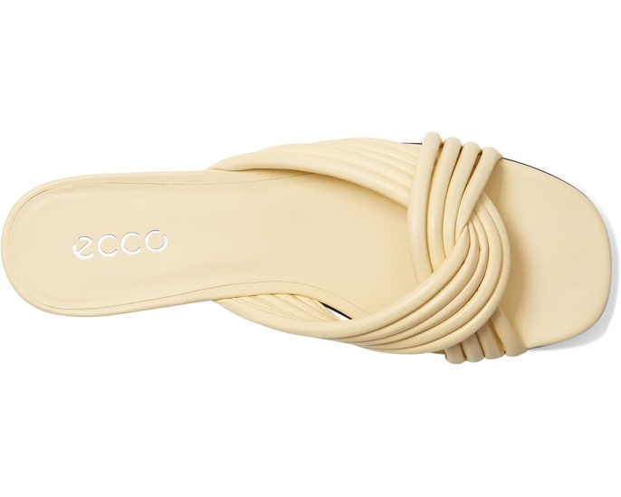 Сандалии ECCO Sculpted Alba 25 Slide с низким каблуком и узлом на ремешке