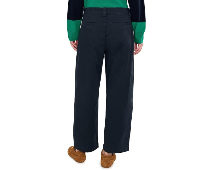 Брюки Madewell Perfect Chino с высокой посадкой и расклешенным силуэтом