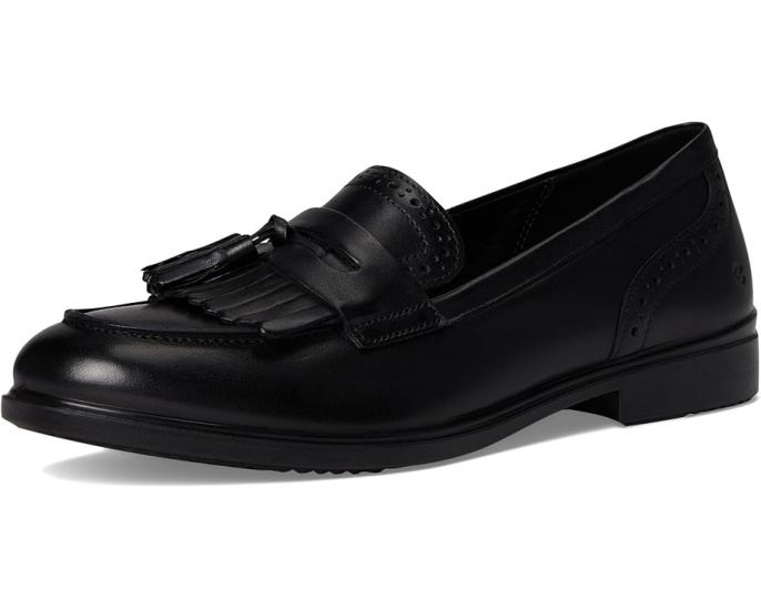 Лоферы ECCO Dress Classic 15 Tassel из лаковой кожи с кисточкой