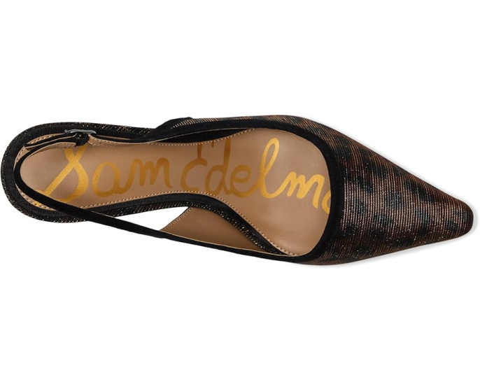 Туфли Sam Edelman Biankasling3 с ремешком и гороховым принтом