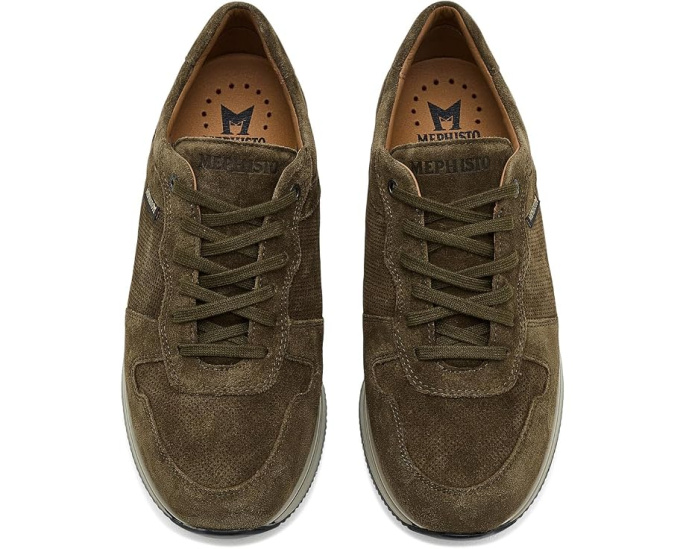 Кроссовки Mephisto Gerome из замши с SOFT-AIR амортизацией