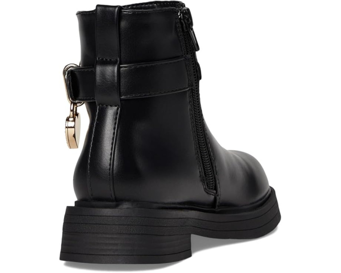 Ботильоны Steve Madden Kids Locket из веганской кожи с пряжкой и молнией