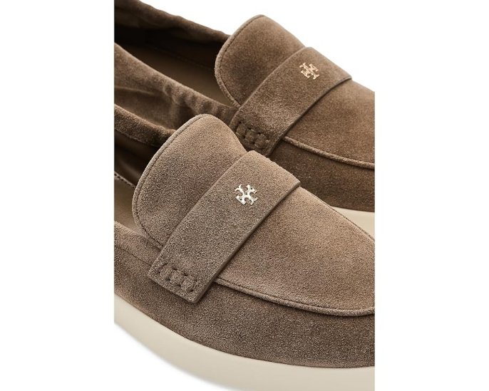 Лоферы Tory Burch Ballet Sport из ультрамягкой замши