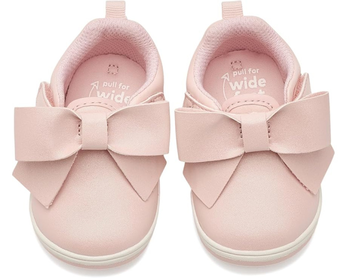 Stride Rite Kamila детские туфли с бантиком и стелькой Memory Foam