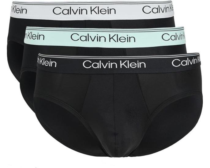 Calvin Klein Micro Stretch трусы хип-брифы 3 штуки