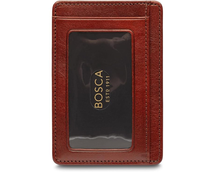 Картхолдер Bosca Old Leather с семью отделениями и RFID защитой